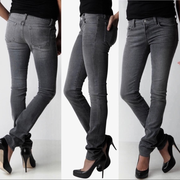 J Brand 912 Pencil Leg Charcoal Skinny Jeans 26 - Picture 2 of 8